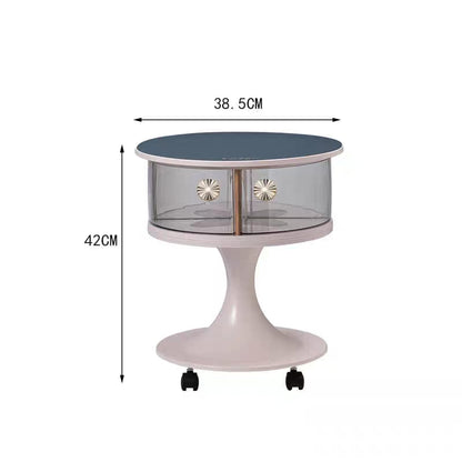 عربة تخزين الوجبات الخفيفة، تخزين متعدد الوظائف لغرفة المعيشة 