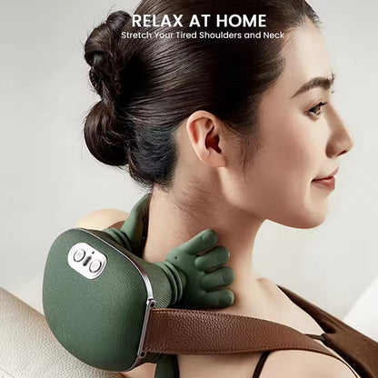 Professional home neck massager to relieve tension and stress