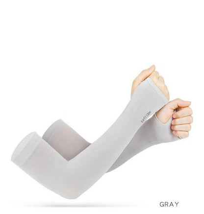 UV Protection Cooling Arm Sleeves with Thumb Hole - Breathable Sun Block Hand Cover (4Pcs)