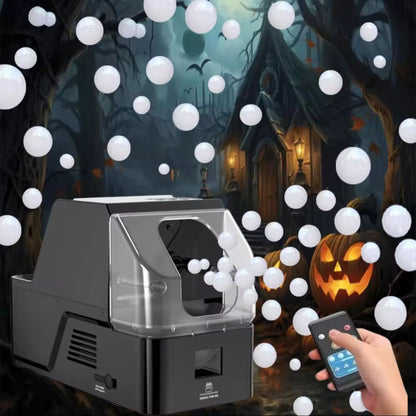 Fog Bubble Machine 450W with Timer Settings and Wireless Remote Control for Indoor Outdoor Birthday - Wedding - Christmas Party and Halloween