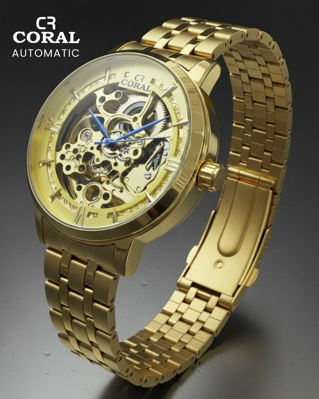 CORAL - Automatic Stainless Steel Premium Watch