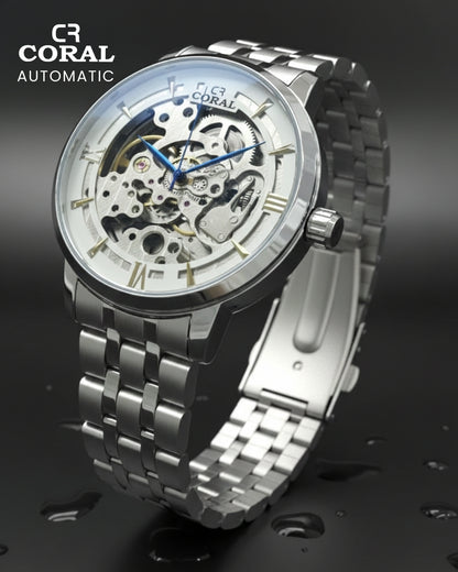 CORAL - Automatic Stainless Steel Premium Watch