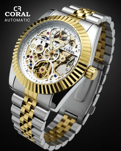 CORAL - Automatic Stainless Steel Premium Watch