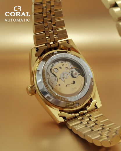 CORAL - Automatic Stainless Steel Premium Watch