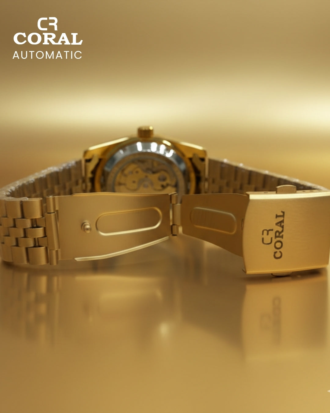 CORAL - Automatic Stainless Steel Premium Watch