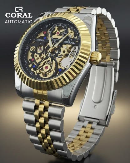 CORAL - Automatic Stainless Steel Premium Watch
