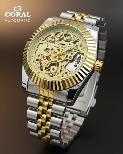 CORAL - Automatic Stainless Steel Premium Watch