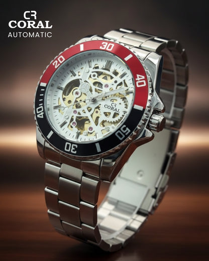 CORAL - Automatic Stainless Steel Premium Watch