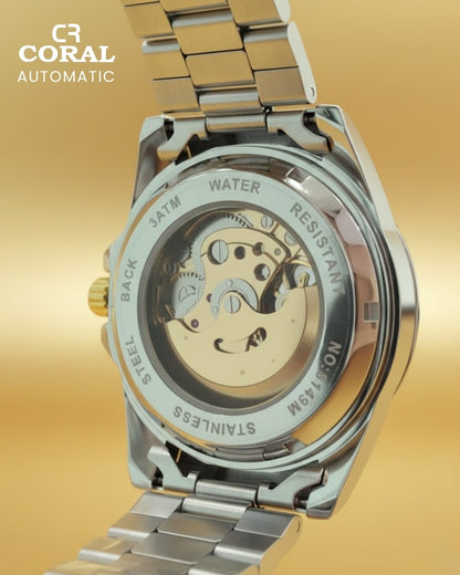 CORAL - Automatic Stainless Steel Premium Watch