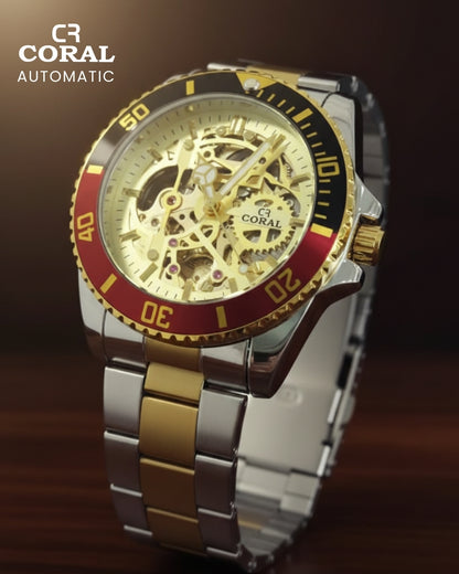 CORAL - Automatic Stainless Steel Premium Watch