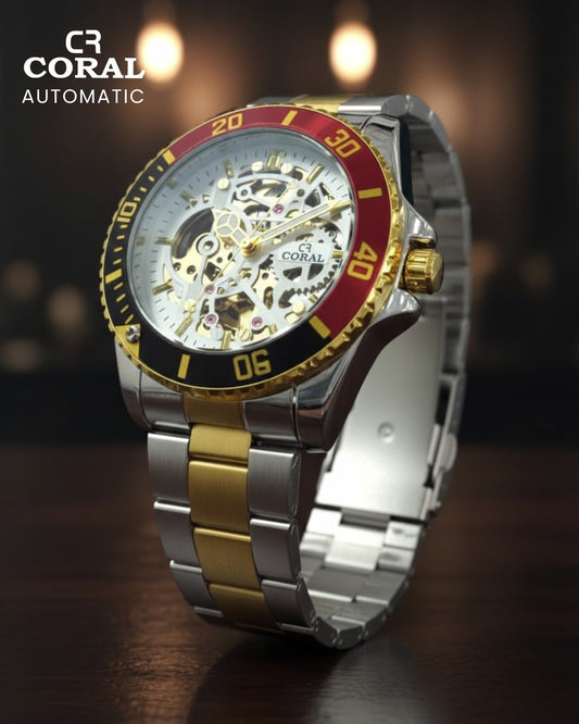 CORAL - Automatic Stainless Steel Premium Watch