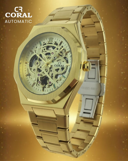 CORAL - Automatic Stainless Steel Premium Watch