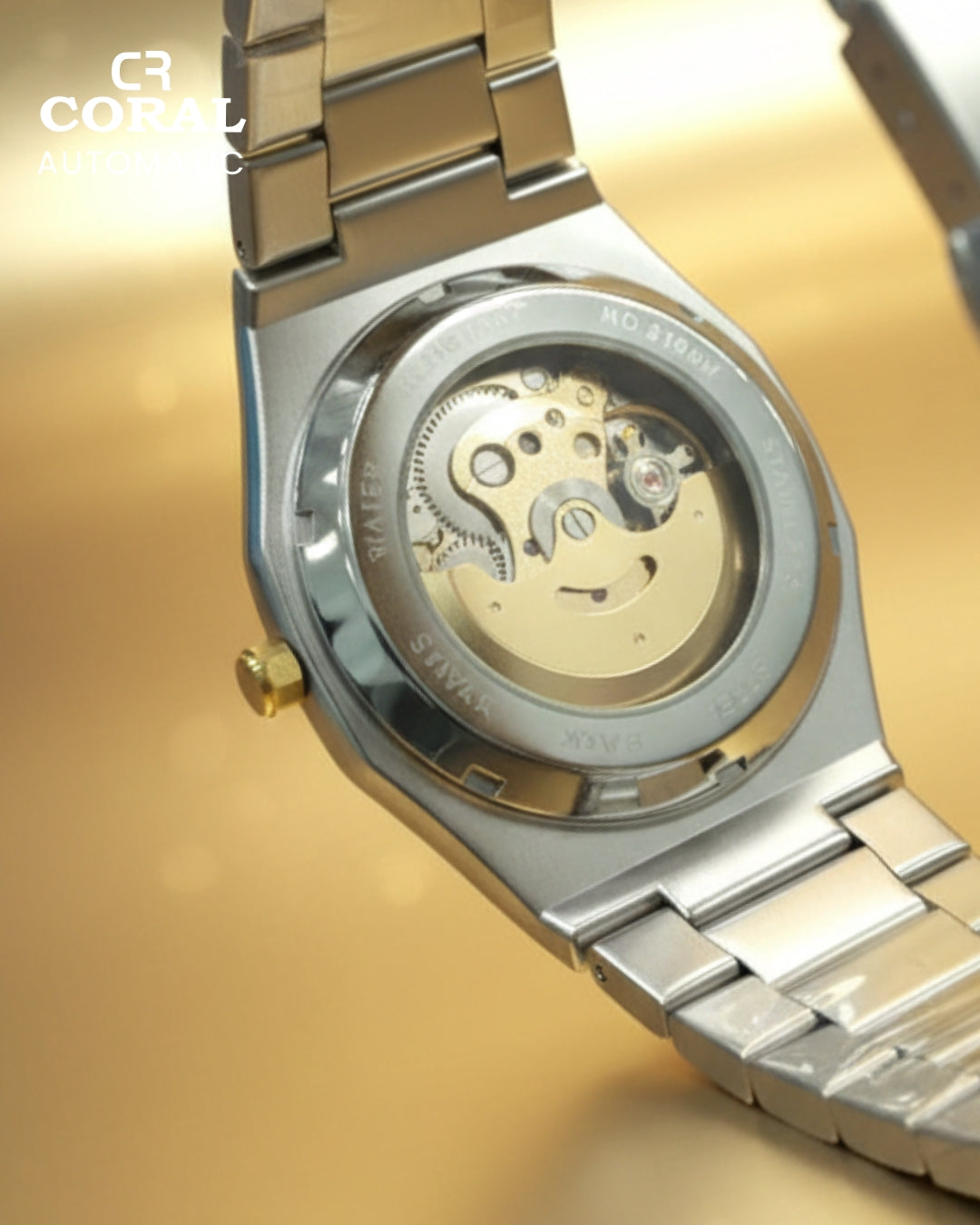 CORAL - Automatic Stainless Steel Premium Watch
