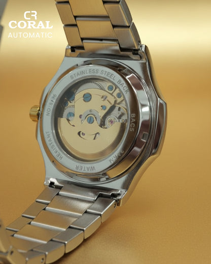 CORAL - Automatic Stainless Steel Premium Watch