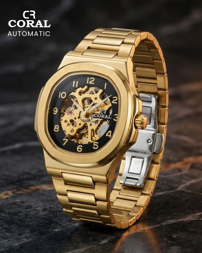 CORAL - Automatic Stainless Steel Premium Watch