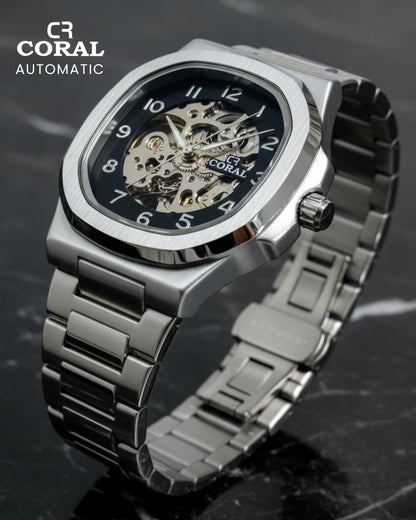 CORAL - Automatic Stainless Steel Premium Watch