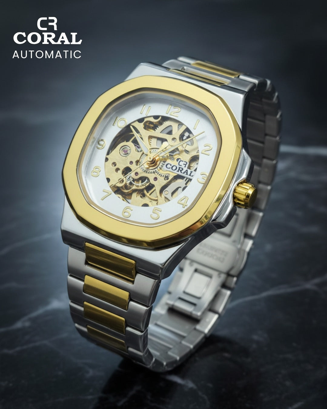 CORAL - Automatic Stainless Steel Premium Watch