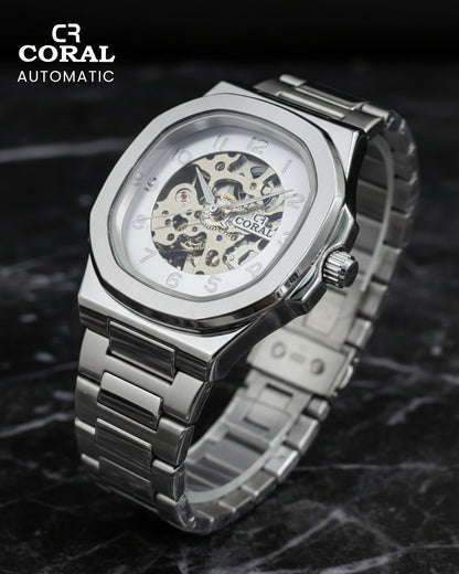 CORAL - Automatic Stainless Steel Premium Watch