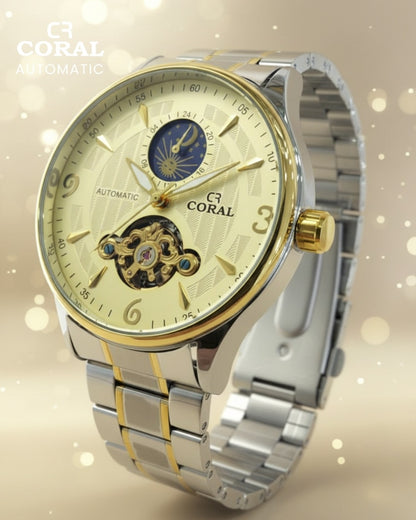 CORAL - Automatic Stainless Steel Premium Watch