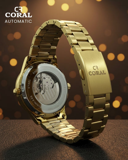CORAL - Automatic Stainless Steel Premium Watch