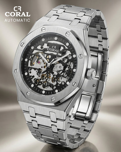 CORAL - Automatic Stainless Steel Premium Watch