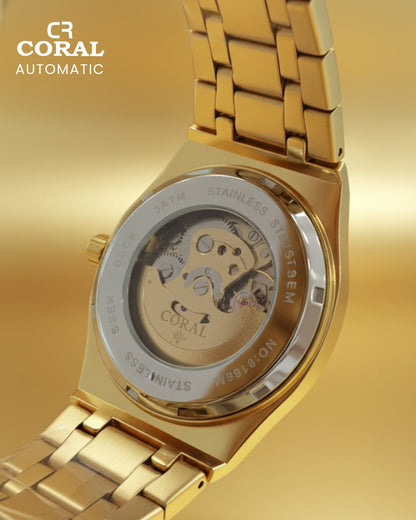 CORAL - Automatic Stainless Steel Premium Watch