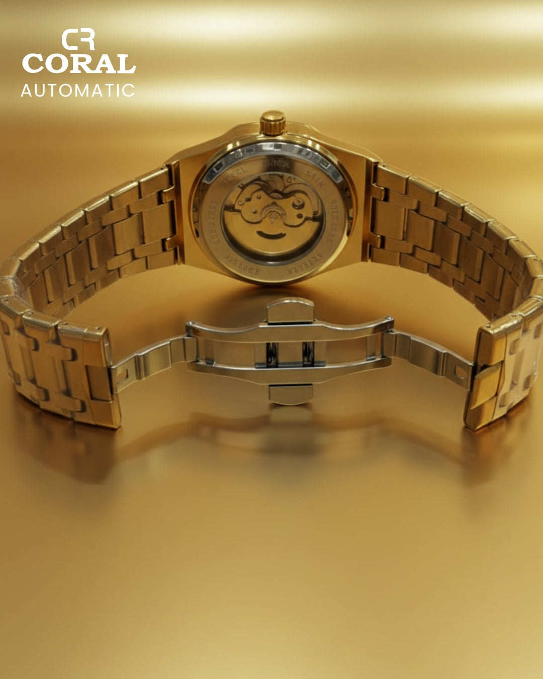 CORAL - Automatic Stainless Steel Premium Watch