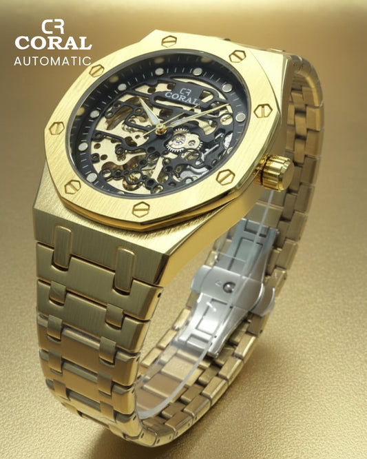 CORAL - Automatic Stainless Steel Premium Watch
