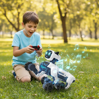 Smart Robot Dog for Kids – App & Voice Control Programmable STEM Robot Pet with Touch Interaction, Remote Control Puppy Toy