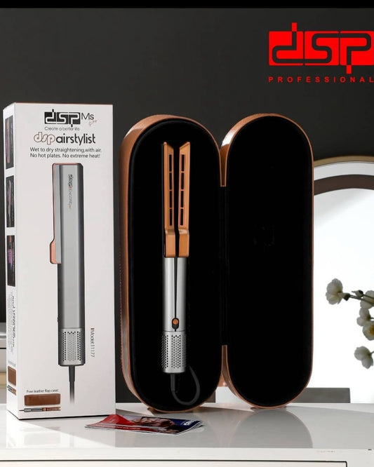DSP - 2 in 1 Hair Styler – Blow Dry & Straightener in One | Professional Technology Without Heat Damage
