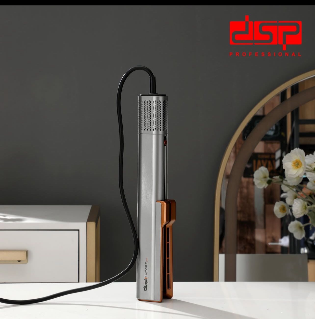 DSP - 2 in 1 Hair Styler – Blow Dry & Straightener in One | Professional Technology Without Heat Damage