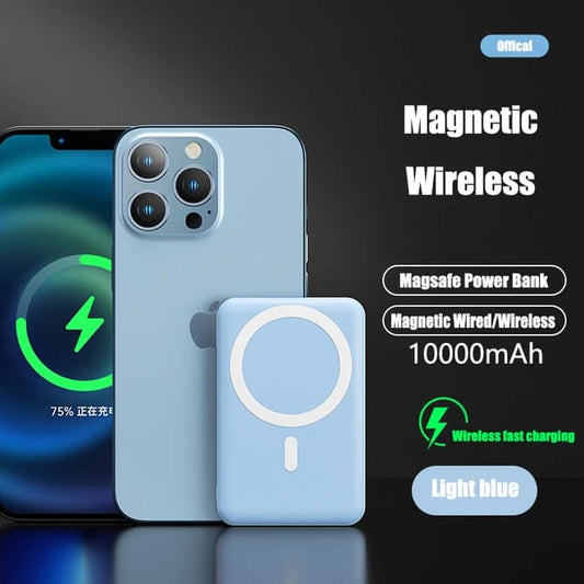 Magnetic Wireless Power Bank Charger for MagSafe - 10000 mAh