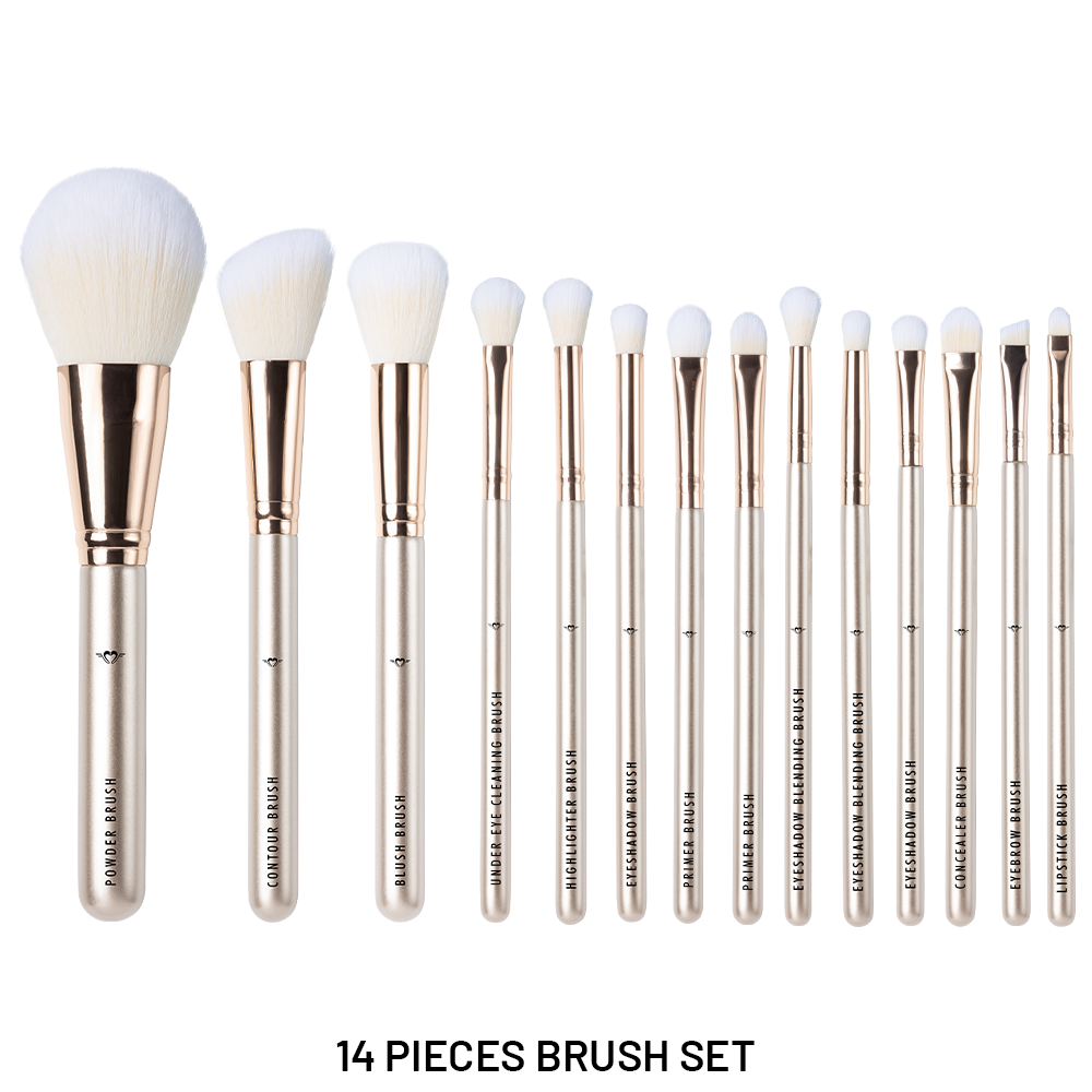 14 Pieces Brush Set - XZ015-KYAMSTORE