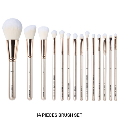 14 Pieces Brush Set - XZ015-KYAMSTORE