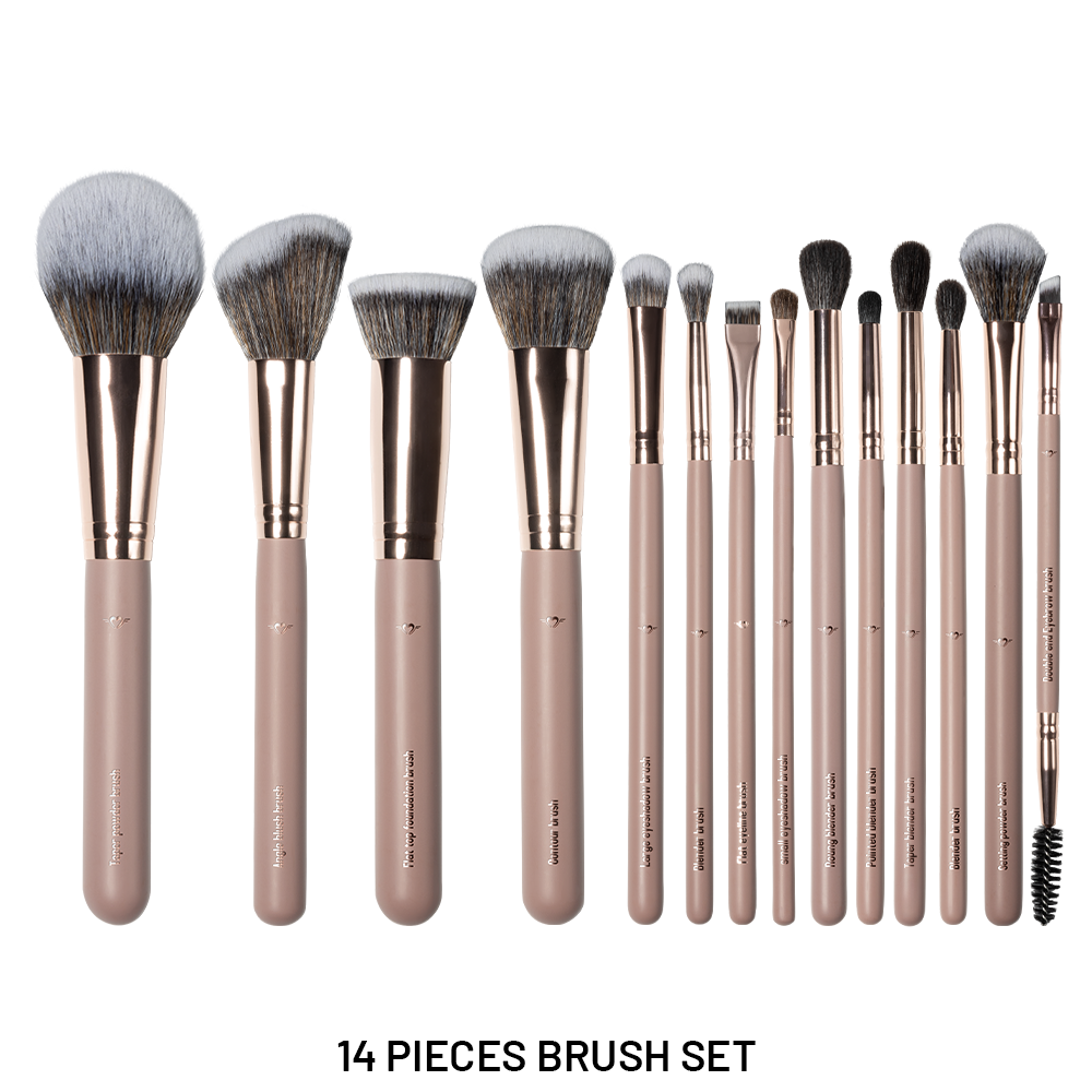 14 Pieces Brush Set - XZ016-KYAMSTORE