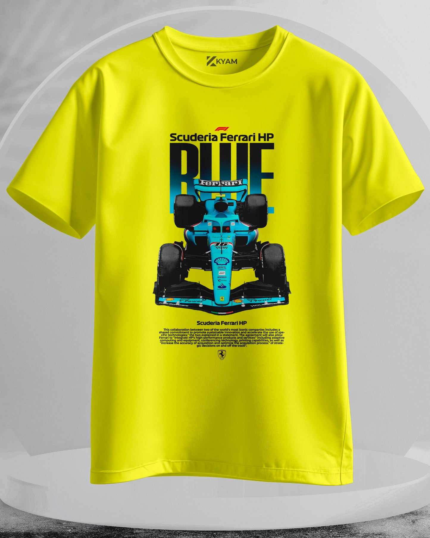 Scuderia Ferrari HP F1 - Men Stylish Printed T-Shirts – (Regular)