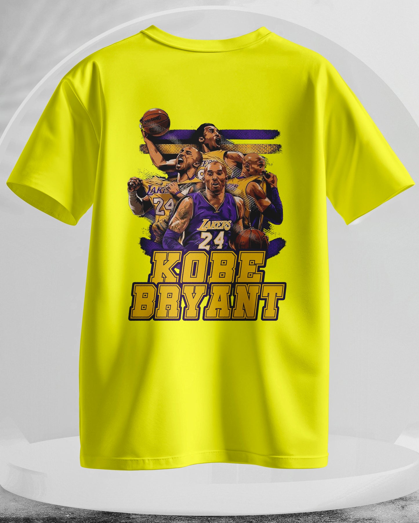 COBE BRYANT - Men Stylish Back Printed T-Shirts – (Regular)