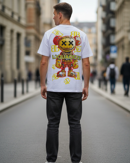 Stylish Custom Printed T-Shirt - Bold Graphic Streetwear Tee