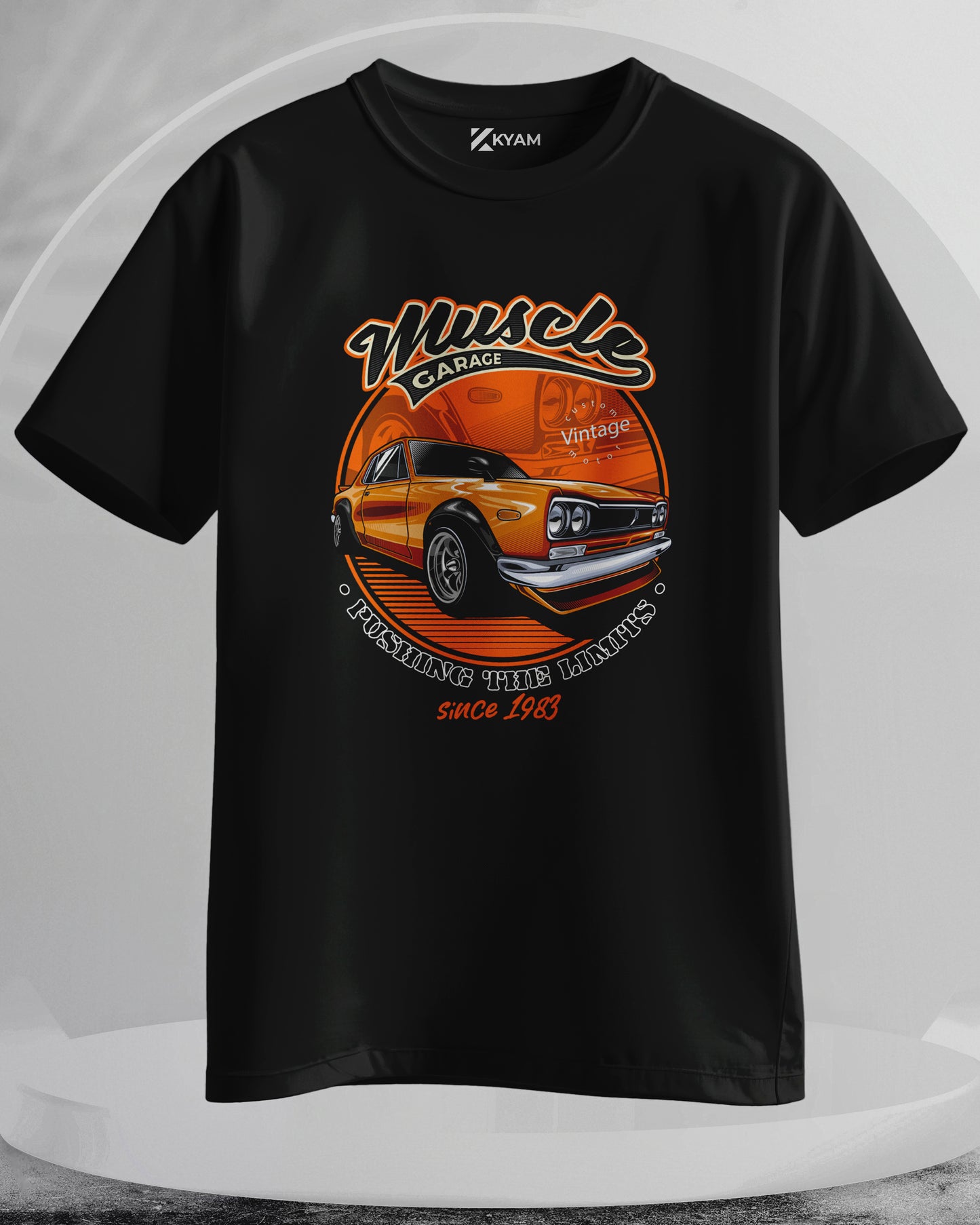 Muscle Cars - Men Stylish Printed T-Shirts – (Regular)