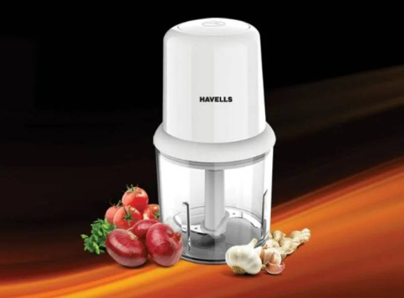 HAVELLS by Havells CORAL CHOPPER Vegetable Chopper  (1 N MOTOR UNIT , 1 N CHOPPING BOWL , 1 N BLADE , 1 N CHOPPER COVER & 1 N MANUAL)-KYAMSTORE