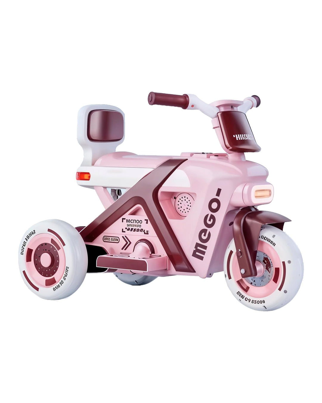 Electric Remote-Controlled Motorcycle/Dual Wheel Drive/Music/Lighting/Three Wheel Stable