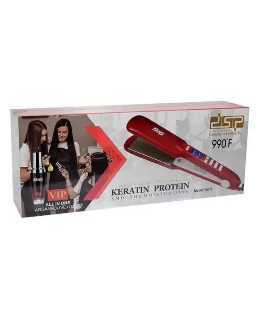 DSP Keratin Protein Hair Straightener-KYAMSTORE