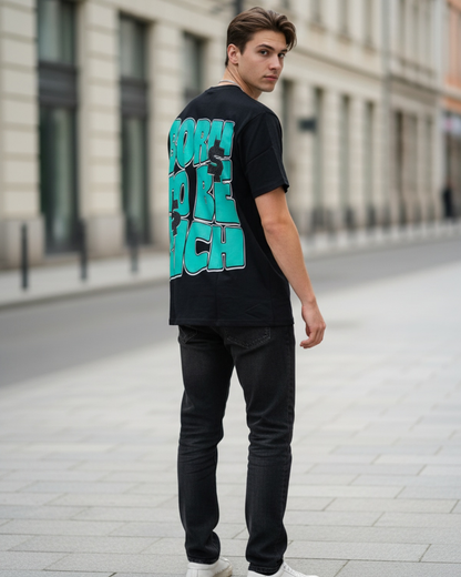Stylish Custom Printed T-Shirt - Bold Graphic Streetwear Tee