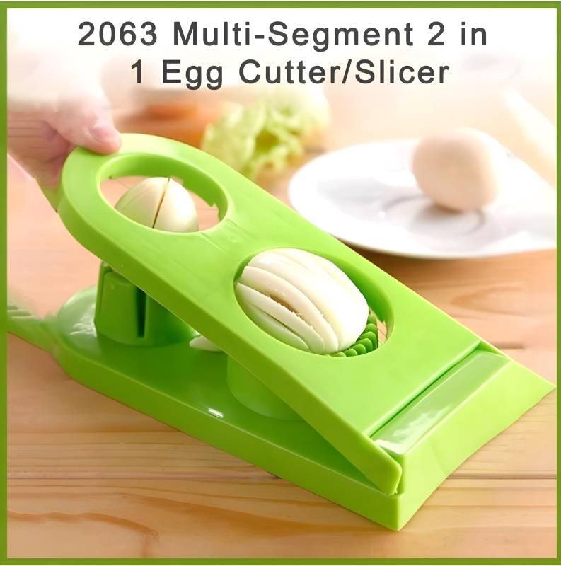 Zenex store EasySlice and Eggs our 2 in 1 Egg Cutter and Chopper Perfect Salads, Sandwiches Egg Slicer  (1 Egg Slicer .)-KYAMSTORE