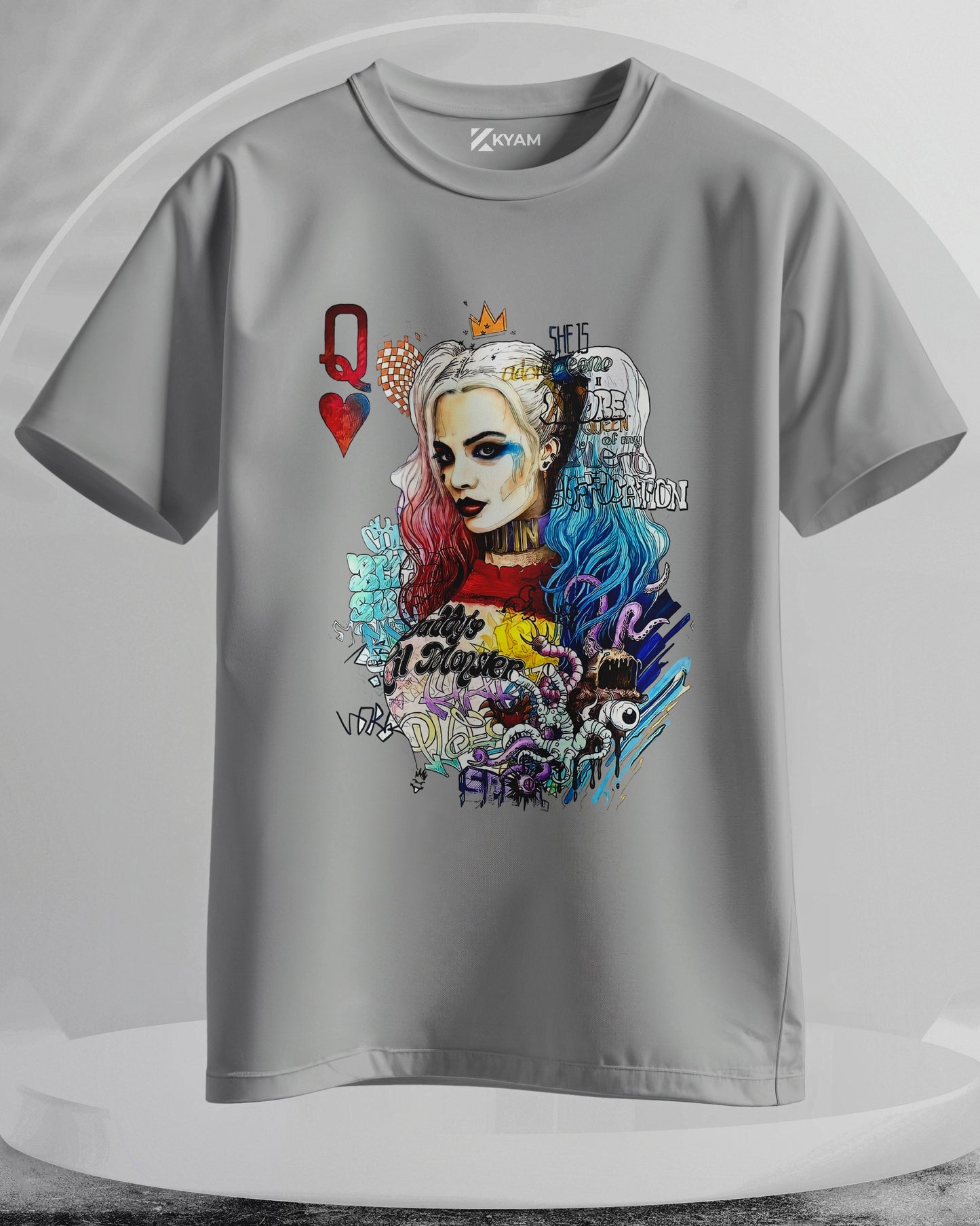 Harley Quinn - Women Stylish Printed T-Shirts – (Regular)