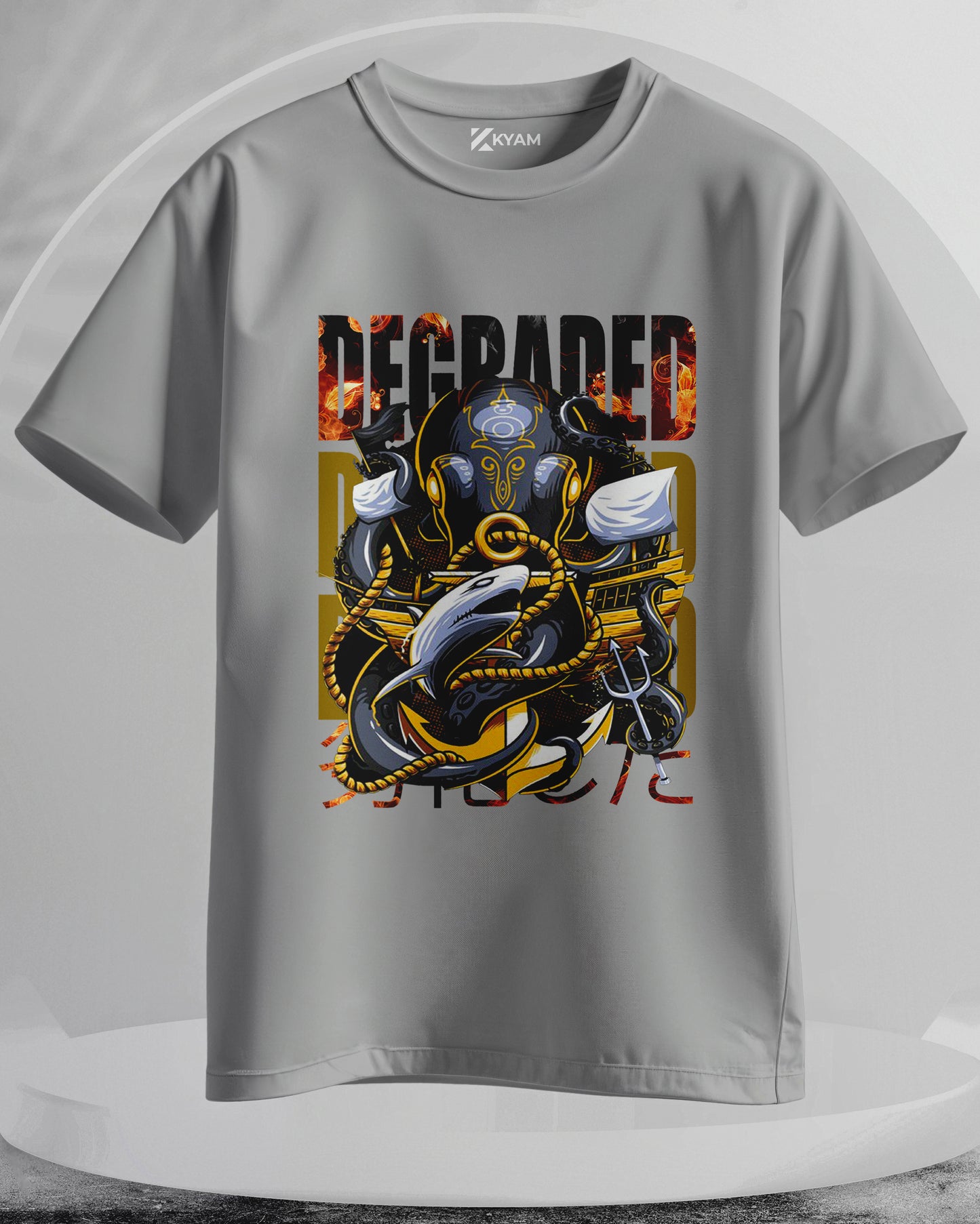 Degraded - Men Stylish Printed T-Shirts – (Regular)