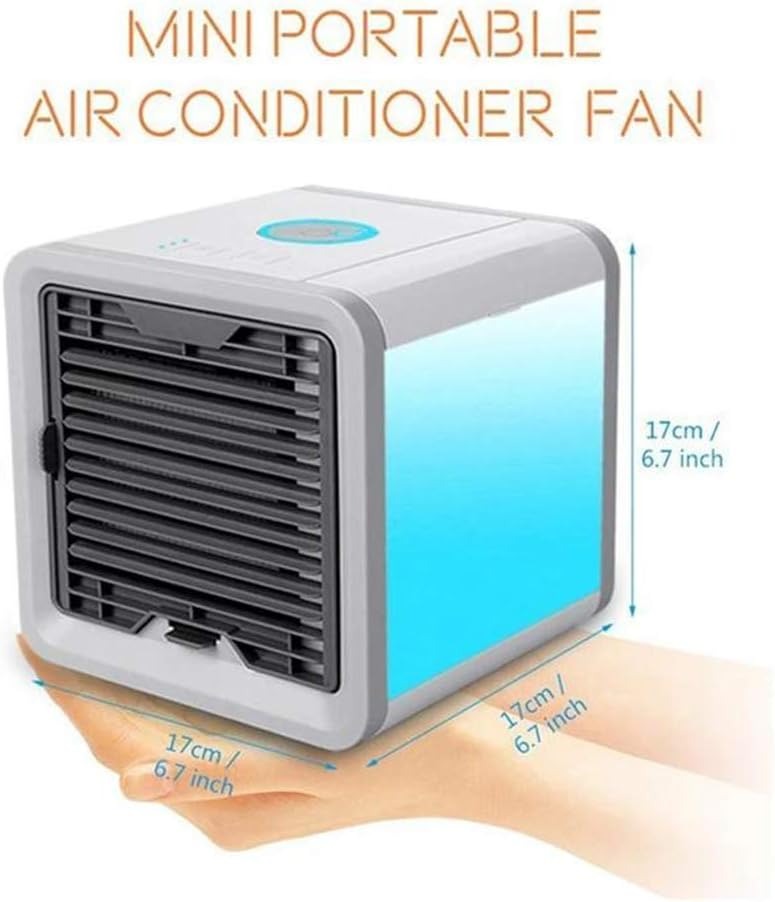 Arctic Air Portable Evaporative Cooler - 3-in-1 Desktop Mini Air Conditioner, Purifier, and Humidifier