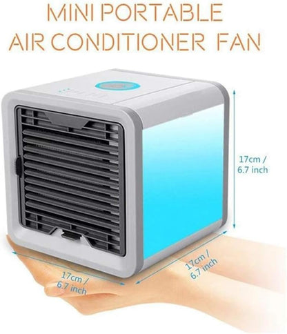 Arctic Air Portable Evaporative Cooler - 3-in-1 Desktop Mini Air Conditioner, Purifier, and Humidifier
