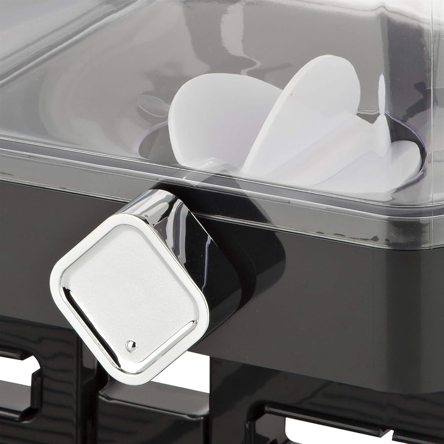 Double Cereal Dispenser - Premium Countertop Dry Food Storage & Snack Dispenser with Portion Control