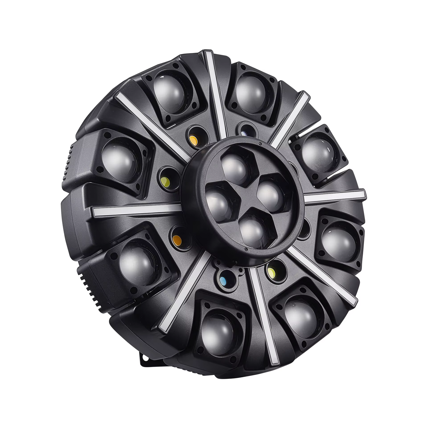 Advanced 150W 8-Arm King Kong Professional Stage Light - RGBW LED Rotating Beam with Laser and Remote Control